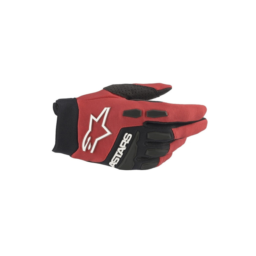 Luva Alpinestar Full Bore - Preta e Vermelha