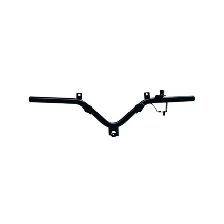 Guidão Honda Biz 125 (05-08) Contrapeso C/ Rosca Preto M.a