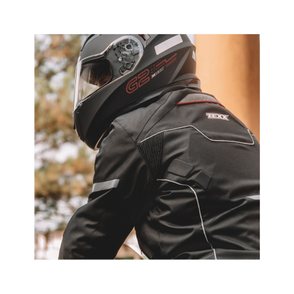 Jaqueta Texx New Strike V2 Masculina - Preta e Vermelha