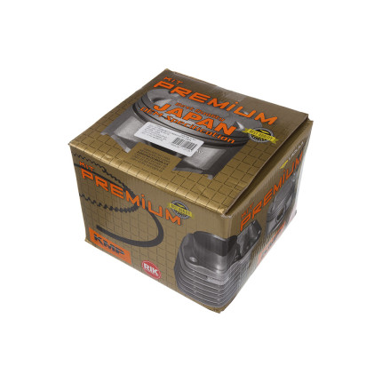 Kit Cilindro C/ Pistão e Junta KMP Premium - Anéis Rik Honda CG 125 (00-01) / XLR 125 (01-)