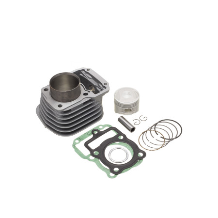 Kit Cilindro C/ Pistão e Junta KMP Premium - Anéis Rik Honda CG 125 (00-01) / XLR 125 (01-)