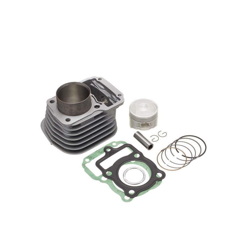 Kit Cilindro C/ Pistão e Junta KMP Premium - Anéis Rik Honda CG 125 (00-01) / XLR 125 (01-)