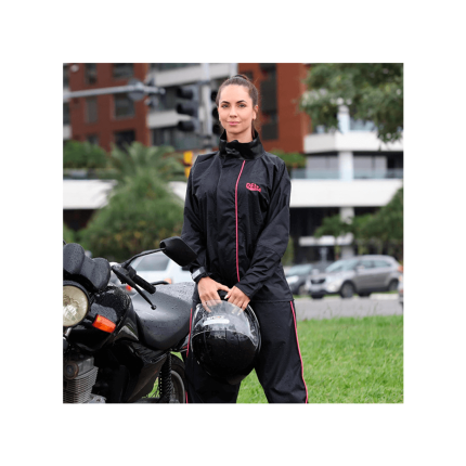 Conjunto Capa de Chuva Delta Nylon New Star Feminina