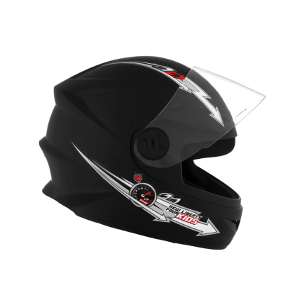 Capacete Pro Tork Liberty Four Kids - Preto Fosco