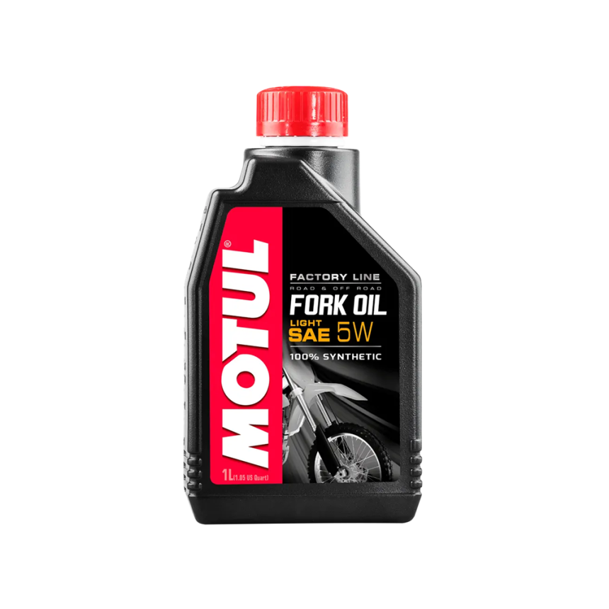 Óleo de Suspensão Motul Fork Oil Light SAE 5W Sintético 1L