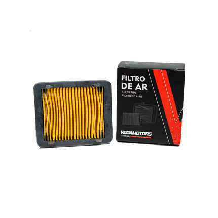 Elemento Filtro de Ar Vedamotors Yamaha XTZ 250 Lander (16-) / XTZ 250 Z Ténéré (16-) / YS 250 Fazer (16-17)