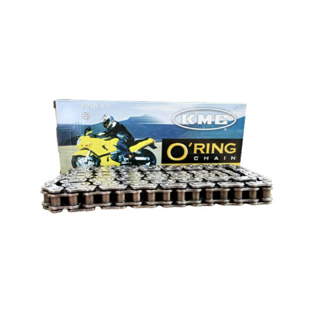 Corrente de Transmissão 428X118L C/Retentor KMC Honda CG 150 / CG 160 / Yamaha YBR 125