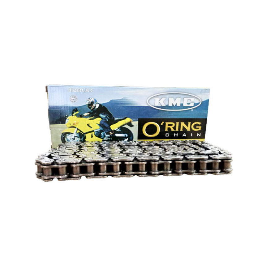 Corrente de Transmissão 428X118L C/Retentor KMC Honda CG 150 / CG 160 / Yamaha YBR 125