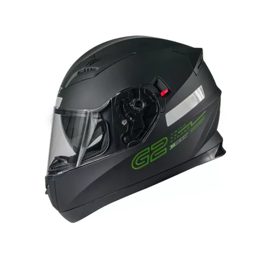 Capacete Texx G2 - Preto e Verde