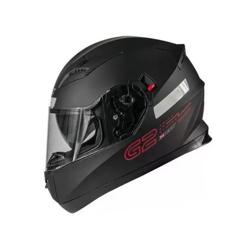 Capacete Texx G2 - Preto e Vermelho