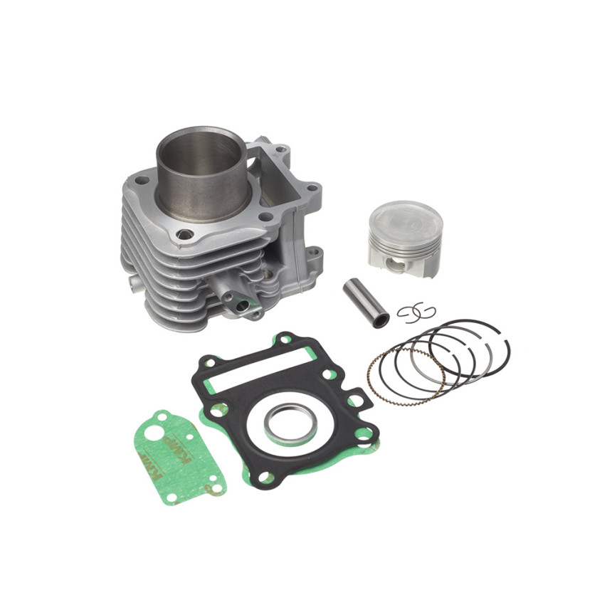 Kit Cilindro C/ Pistão e Junta KMP Premium - Anéis Rik Honda CG 150 (04-) NXR 150 Bros (06-) (Aumento p/ 220cc 70mm)