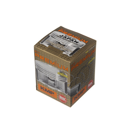 Kit Pistão KMP e Anéis Rik Premium 1.00 Honda CG 150 / NXR 150 Bros