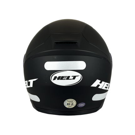 Capacete Helt Hippo Glass - Preto Fosco