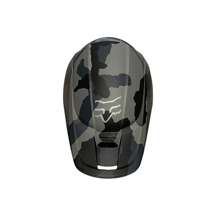 Capacete Fox V1 2022 Trev - Preto Fosco Camuflado