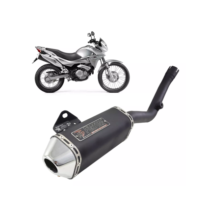 Escapamento Fortuna Mini Tri NX400 Falcon (13-)