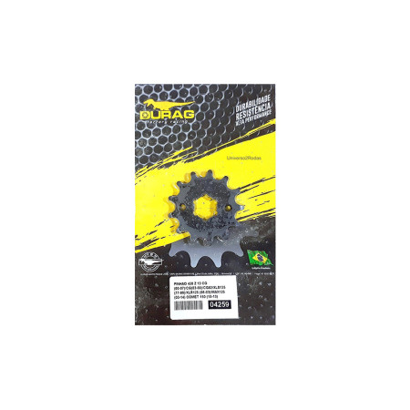Pinhão 13 Dentes Durag CG 125 / XLS 125 / XLR 125