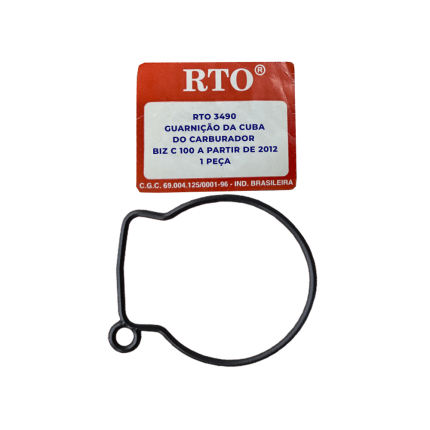 Guarnição da Cuba do Carburador RTO Honda Biz C100 (12-)