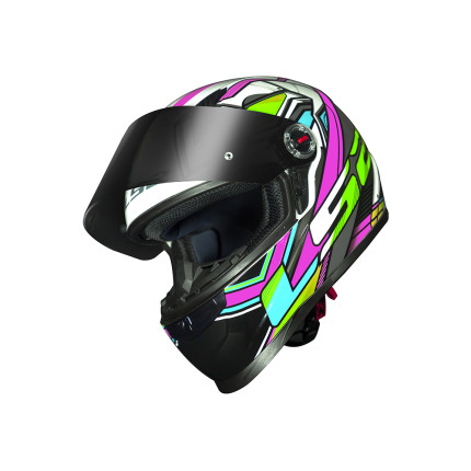 Capacete LS2 Classic FF358 Xdron - Rosa