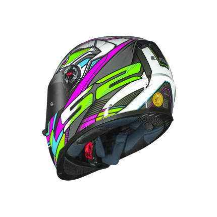 Capacete LS2 Classic FF358 Xdron - Rosa