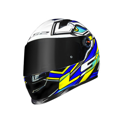 Capacete LS2 Classic FF358 Xdron - Azul