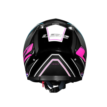 Capacete LS2 Classic FF358 Xdron - Cyan Rosa