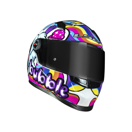 Capacete LS2 Classic FF358 Bubble - Branco