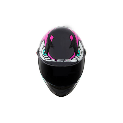 Capacete LS2 Classic FF358 Tribal - Fúcsia
