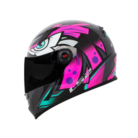 Capacete LS2 Classic FF358 Tribal - Fúcsia