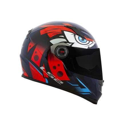 Capacete LS2 Classic FF358 Tribal - Laranja