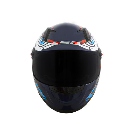 Capacete LS2 Classic FF358 Tribal - Laranja