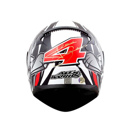 Capacete LS2 FF353 Rapid Alex Barros Réplica - Preto