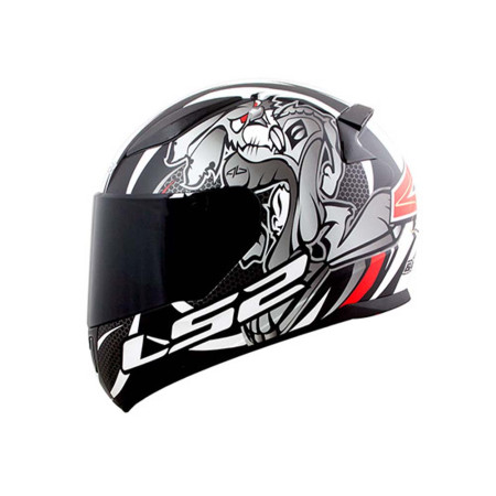 Capacete LS2 FF353 Rapid Alex Barros Réplica - Preto