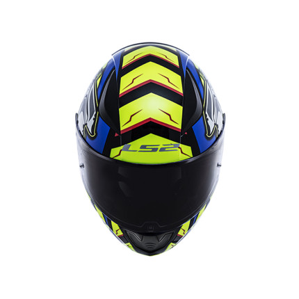 Capacete LS2 FF353 Rapid Alex Barros Réplica - Azul