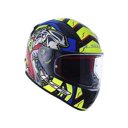 Capacete LS2 FF353 Rapid Alex Barros Réplica - Azul