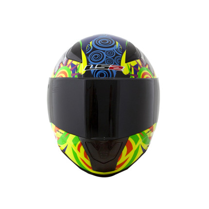 Capacete LS2 FF353 Rapid Alex Barros Réplica - Amarelo