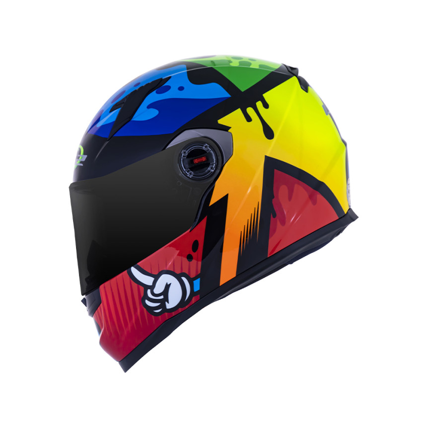 Capacete LS2 FF358 Masterpiece - Amarelo