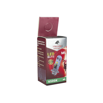 Lâmpada Farol M5 Led Blitz Strobo 6500K Stallion