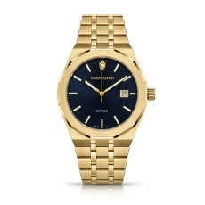 Constantim Gold Dark Blue Octagon