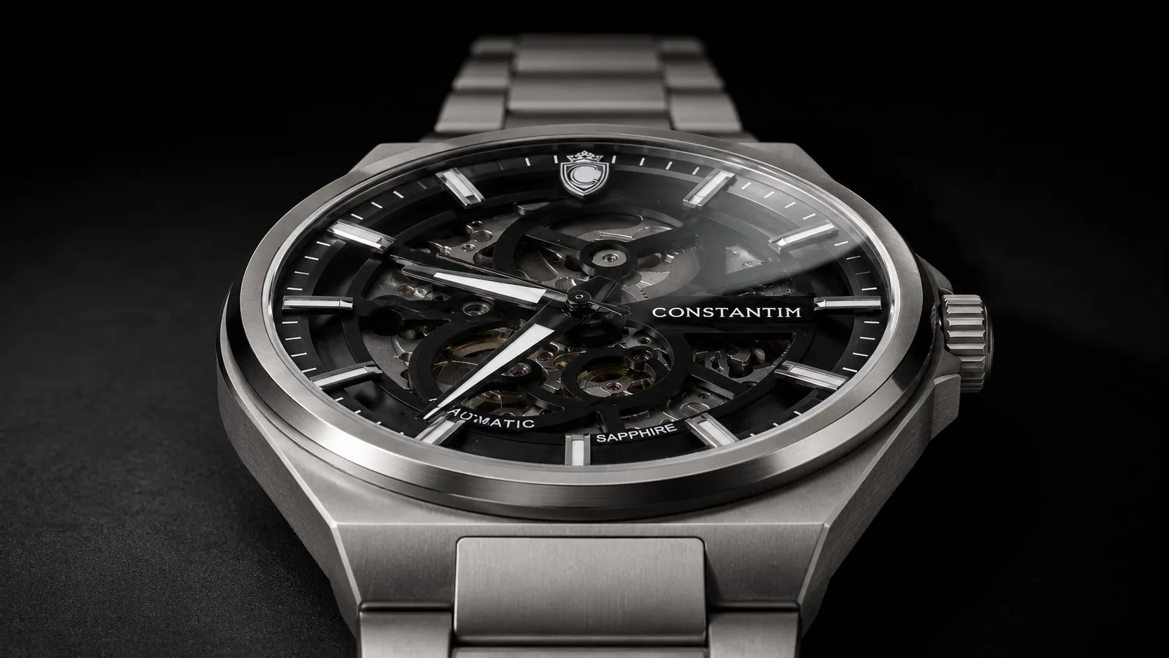 Automatic Titanium Black detail