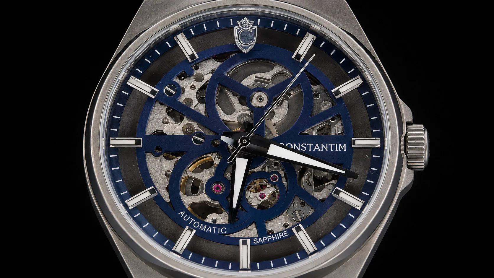 Automatic Titanium Blue dial