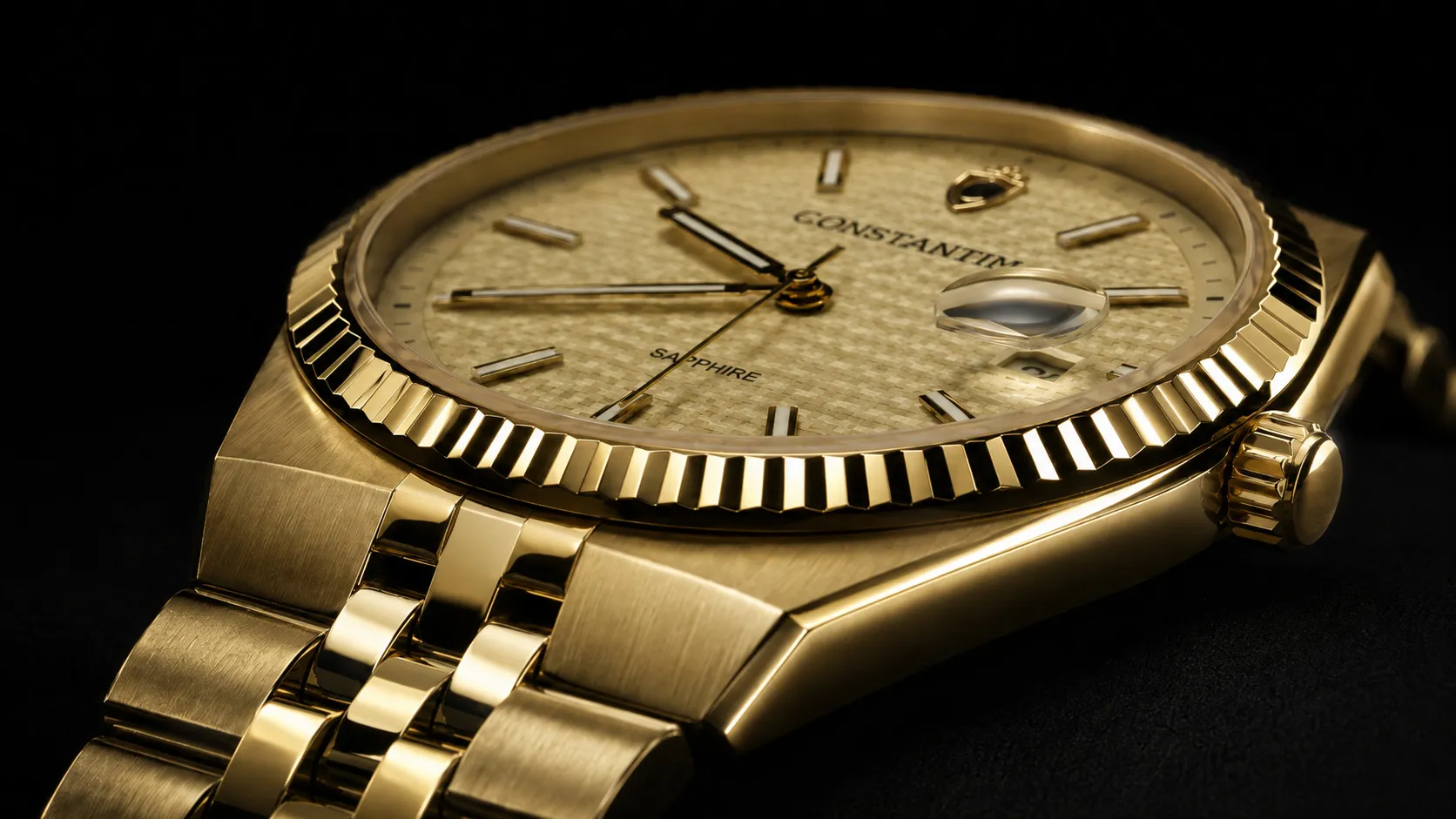 Gold Champagne detail
