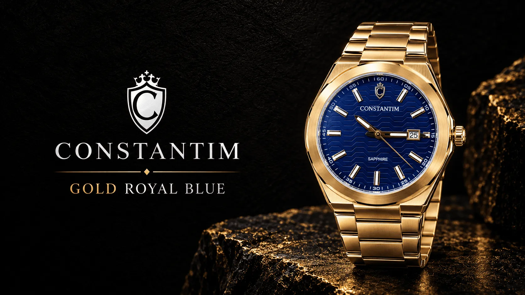 Gold Royal Blue
