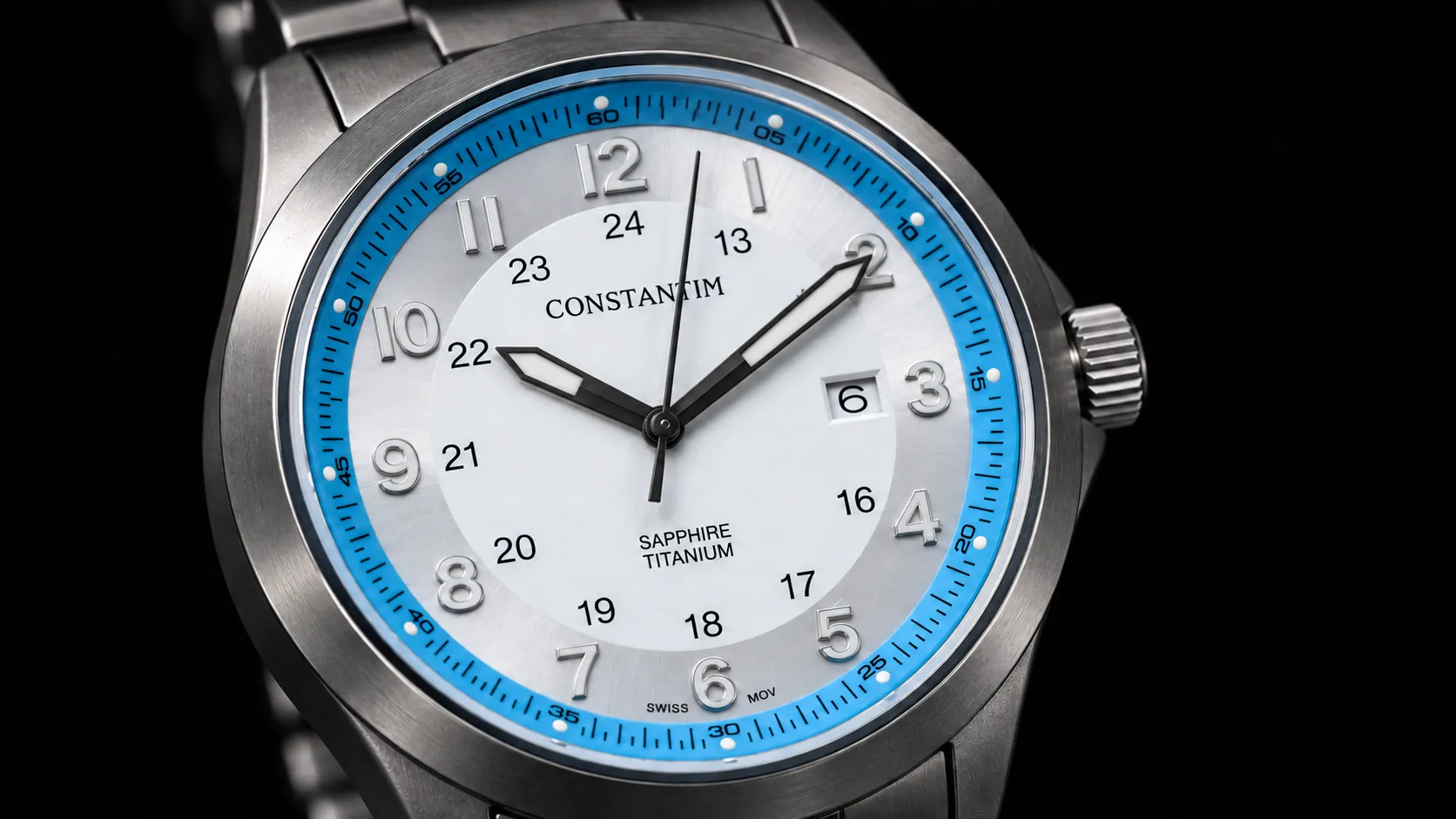 Titanium White dial