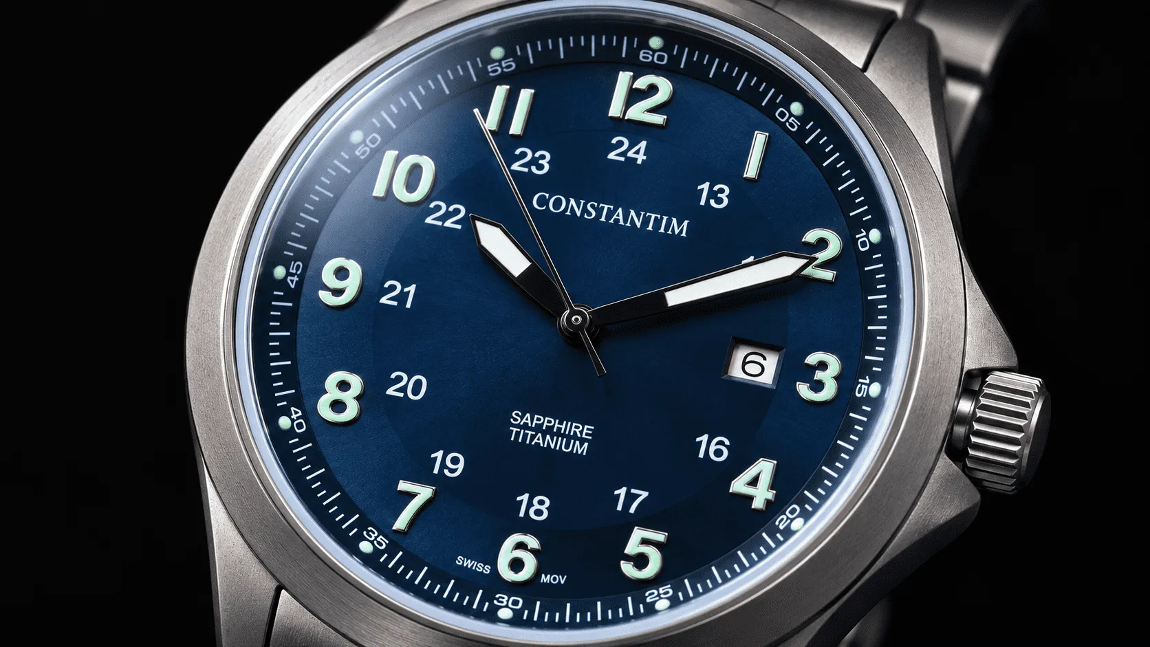 Titanium Blue dial