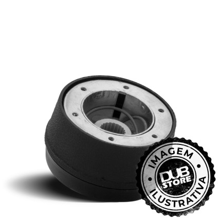 Kit cubo + Volante Lotse GTI prata revestido em couro