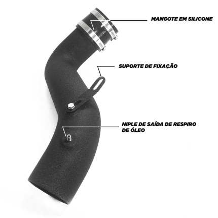 Kit Air Intake Race Chrome Volkswagen Jetta 2.0 TSI 211cv (2014 a 2017)