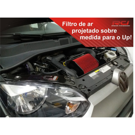 Kit Air Intake Race Chrome Volkswagen UP 1.0 TSI