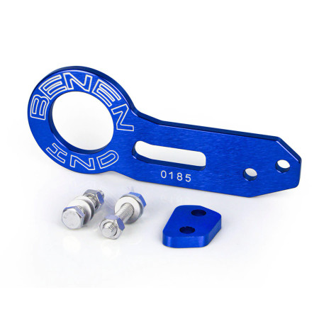 Tow Hook traseiro em alumínio Benen (azul)