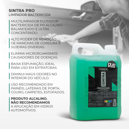 Limpador bactericida Sintra PRO Vonixx (5 litros)