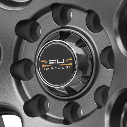 Jogo de rodas Zeus 7072 15x8 (Grafite)